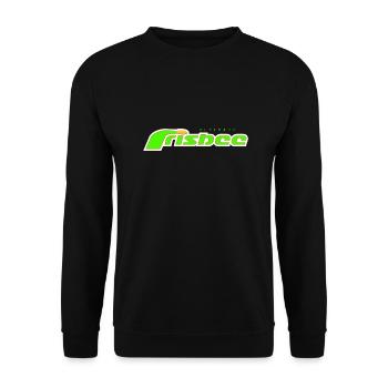 Frisbee vert ultime - Sweat-shirt Unisexe - noir - Devant - Alina (178cm) & Michal (187cm)
