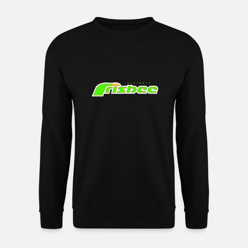 ultimate frisbee green - Unisex Pullover - Schwarz