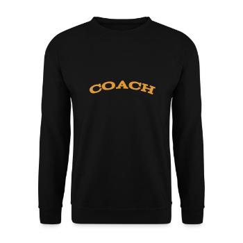 Coach - The best Coach - Der beste Trainer - Sweat-shirt Unisexe - noir - Devant - Alina (178cm) & Michal (187cm)