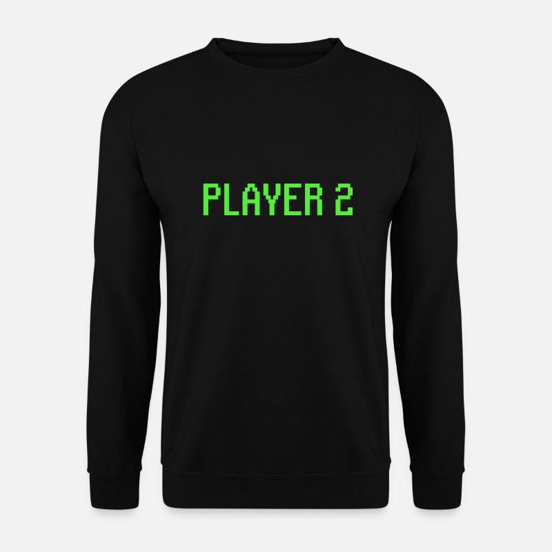 Player 2 Gamer - Unisex Pullover - Schwarz