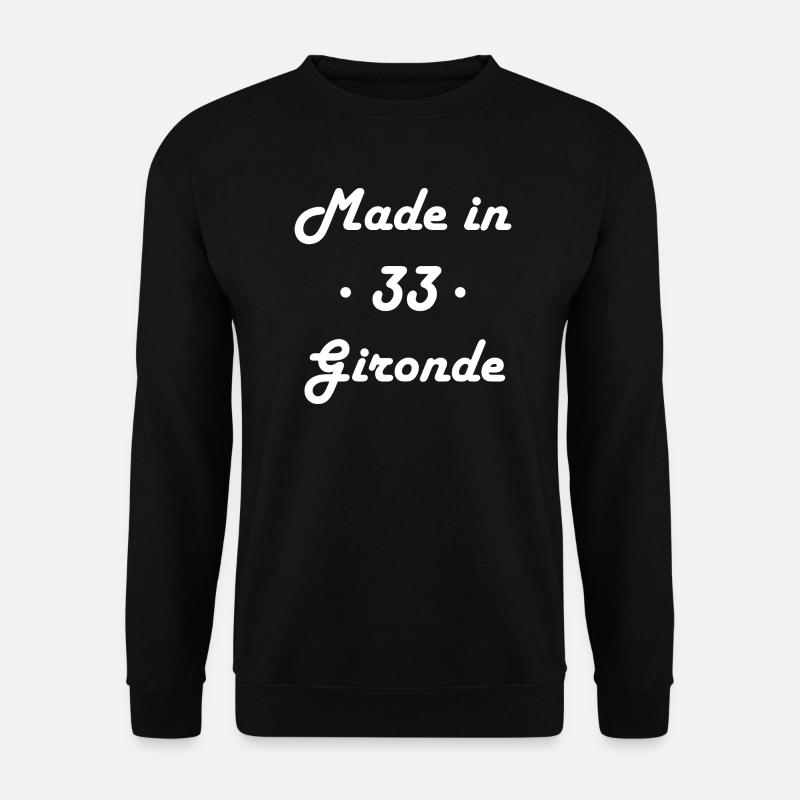 Made in Gironde - Sweat-shirt Unisexe - noir