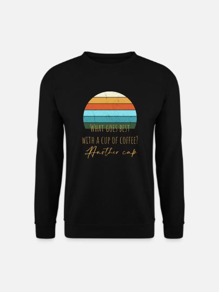 sunset coffee 3 - Unisex Pullover - Schwarz