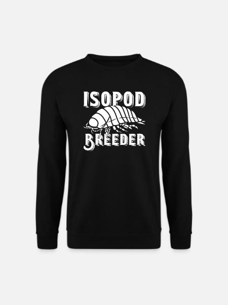 Isopod Breeding Hobby Enthusiast - Unisex Sweatshirt - black