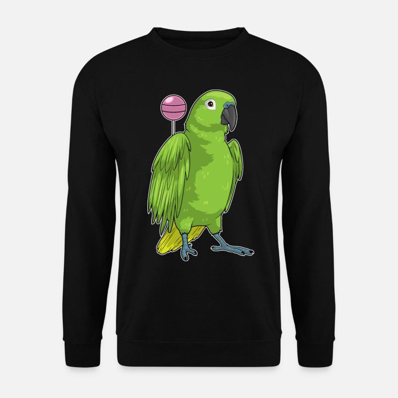 Parrot Lollipop - Unisex Sweatshirt - black