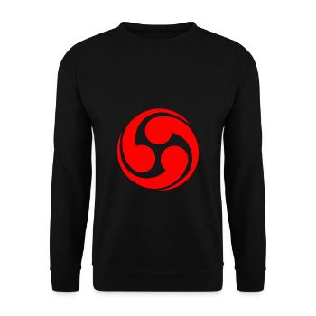 Samurai Ninja Karaté - Sweat-shirt Unisexe - noir - Devant - Alina (178cm) & Michal (187cm)