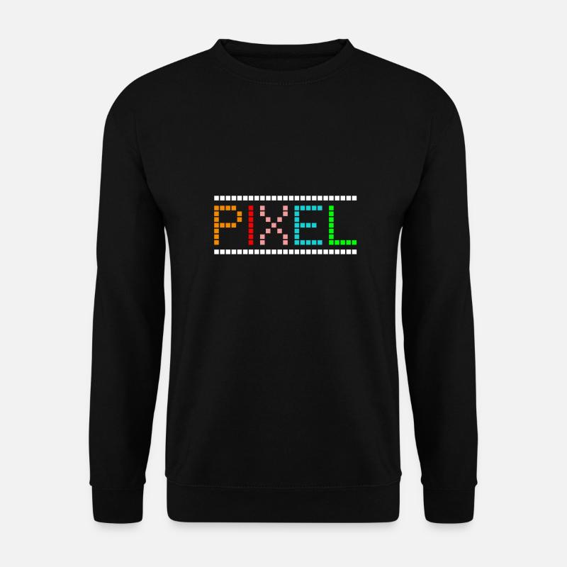 Pixel - Unisex Sweatshirt - black