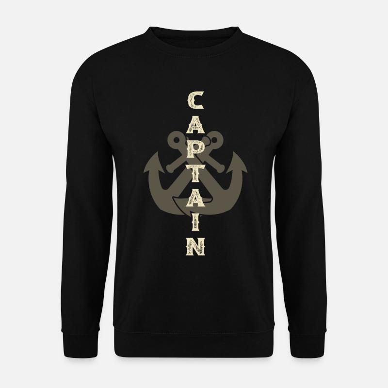 Kapitän Anker Boot - Unisex Pullover - Schwarz