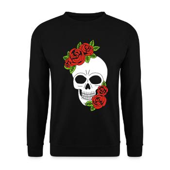Renaissance - Unisex Sweatshirt - black - Front - Alina (178cm) & Michal (187cm)