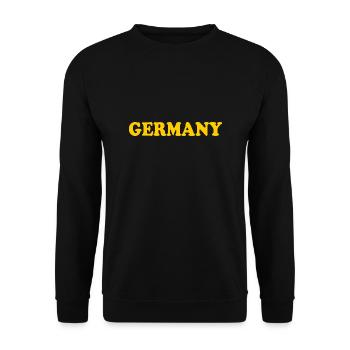 Germany - Sweat-shirt Unisexe - noir - Devant - Alina (178cm) & Michal (187cm)