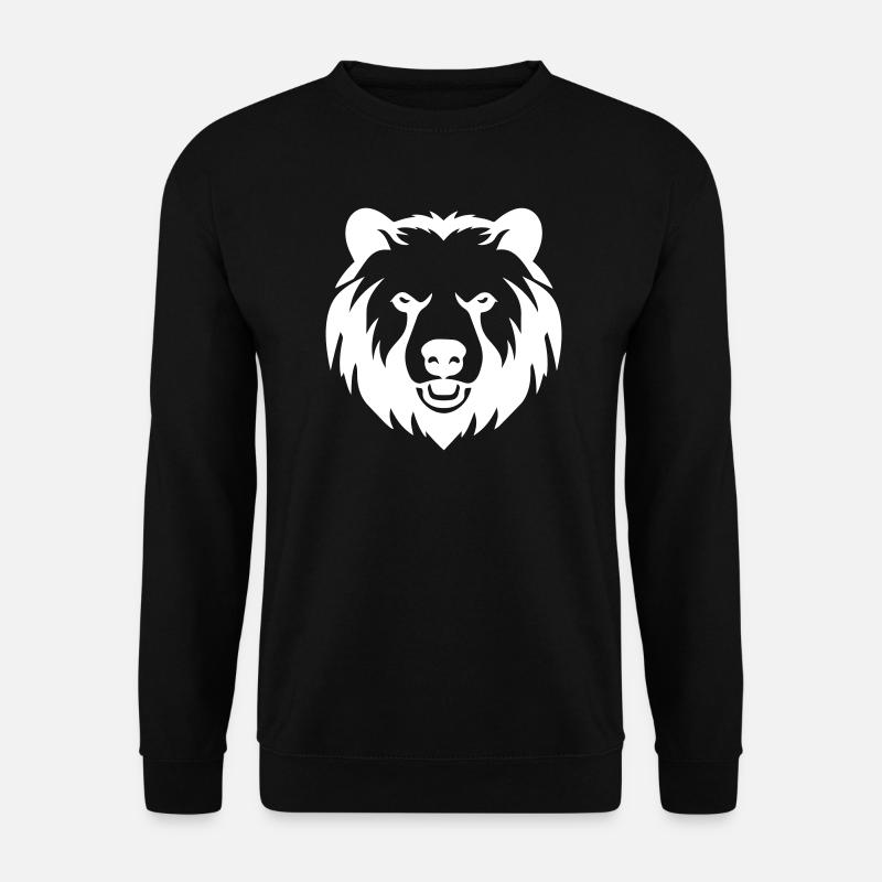 Bär - Unisex Pullover - Schwarz