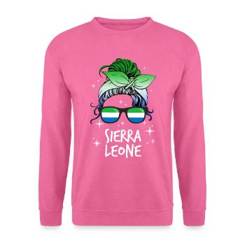 Sierra Leone - Unisex Pullover - Pink - Vorne
