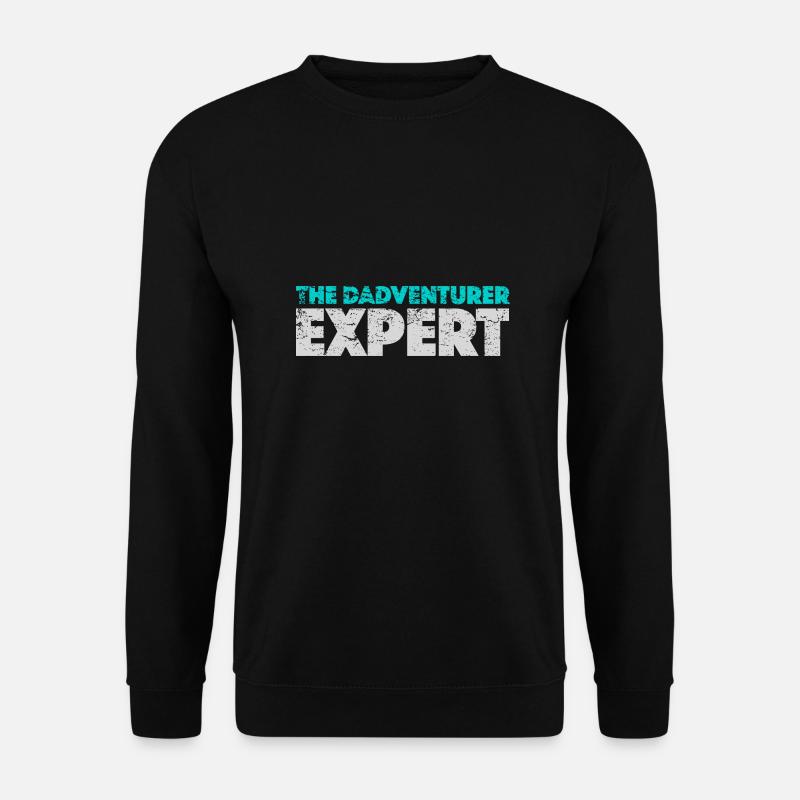 Le papa aventurier - Sweat-shirt Unisexe - noir