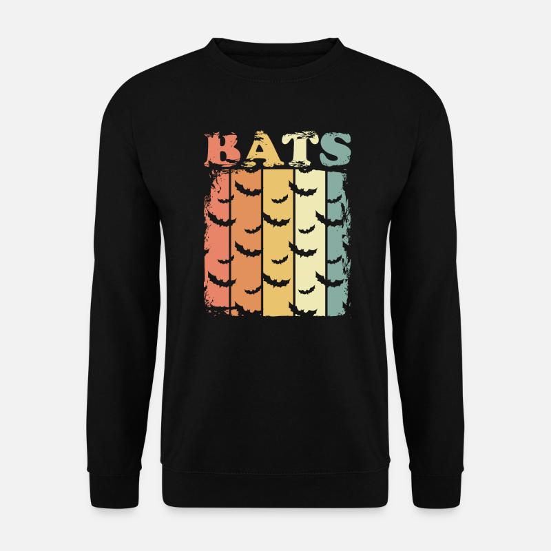 Fledermäuse Fledermaus - Unisex Pullover - Schwarz