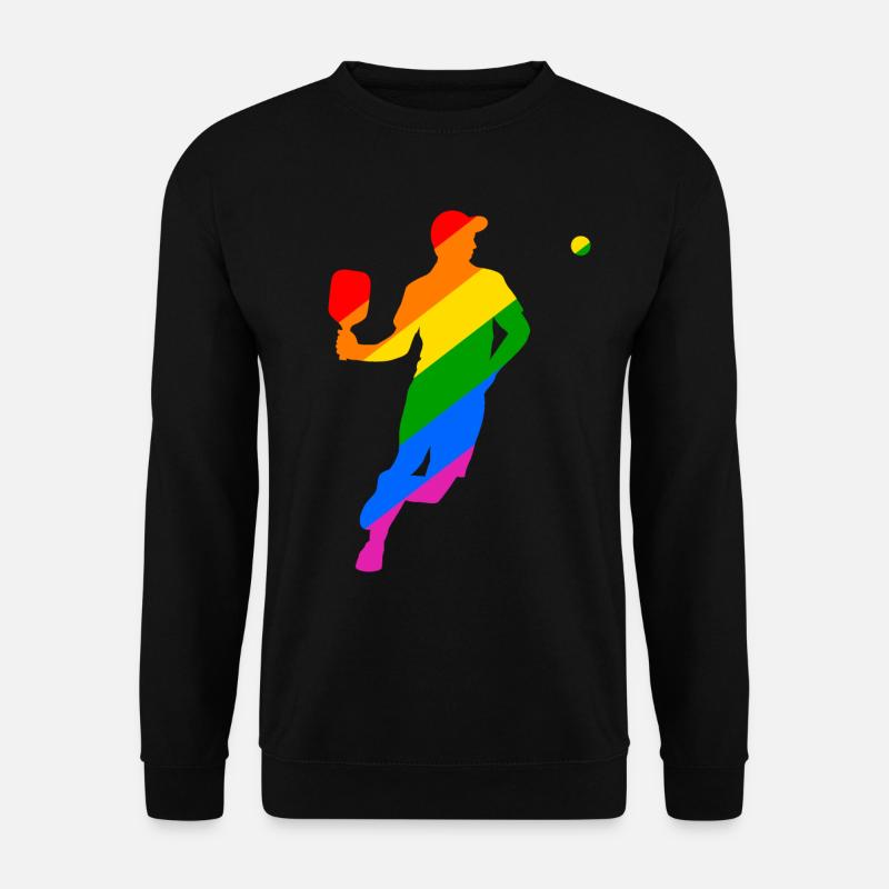 LGBTQ Pickleball - Unisex Pullover - Schwarz