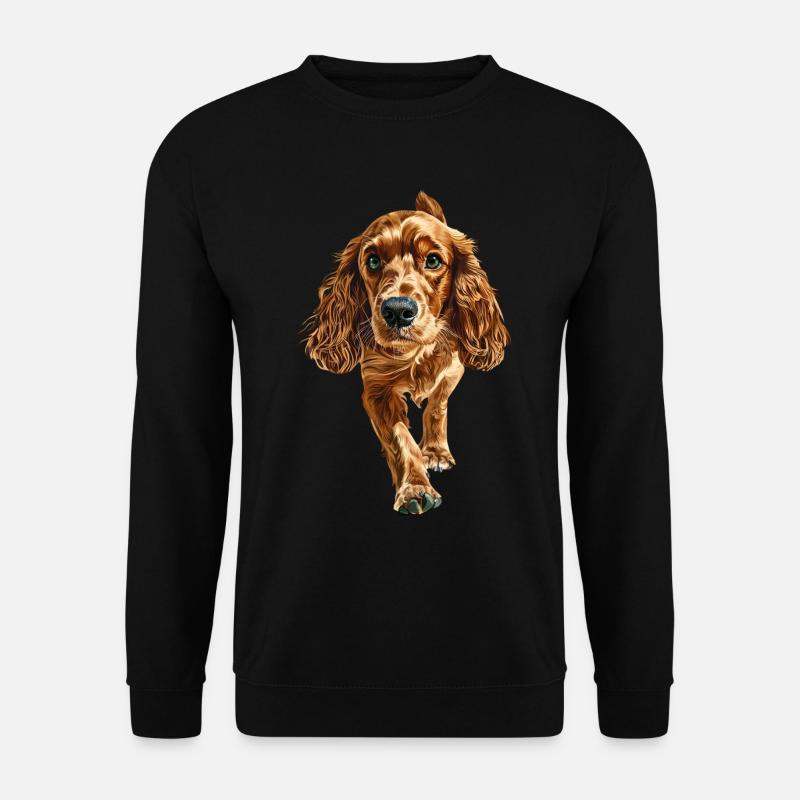 Cocker Spaniel - Unisex Pullover - Schwarz