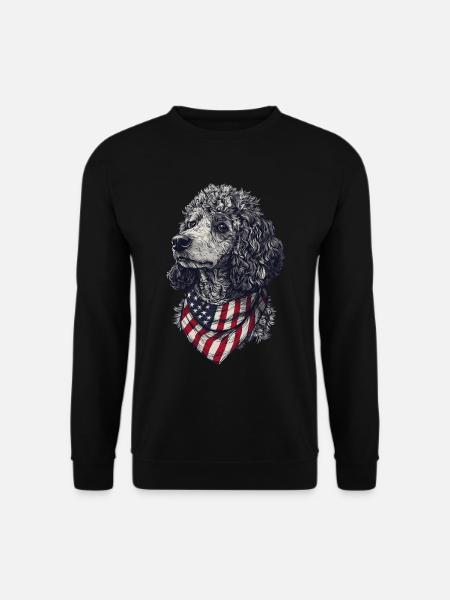 Pudel - Unisex Pullover - Schwarz