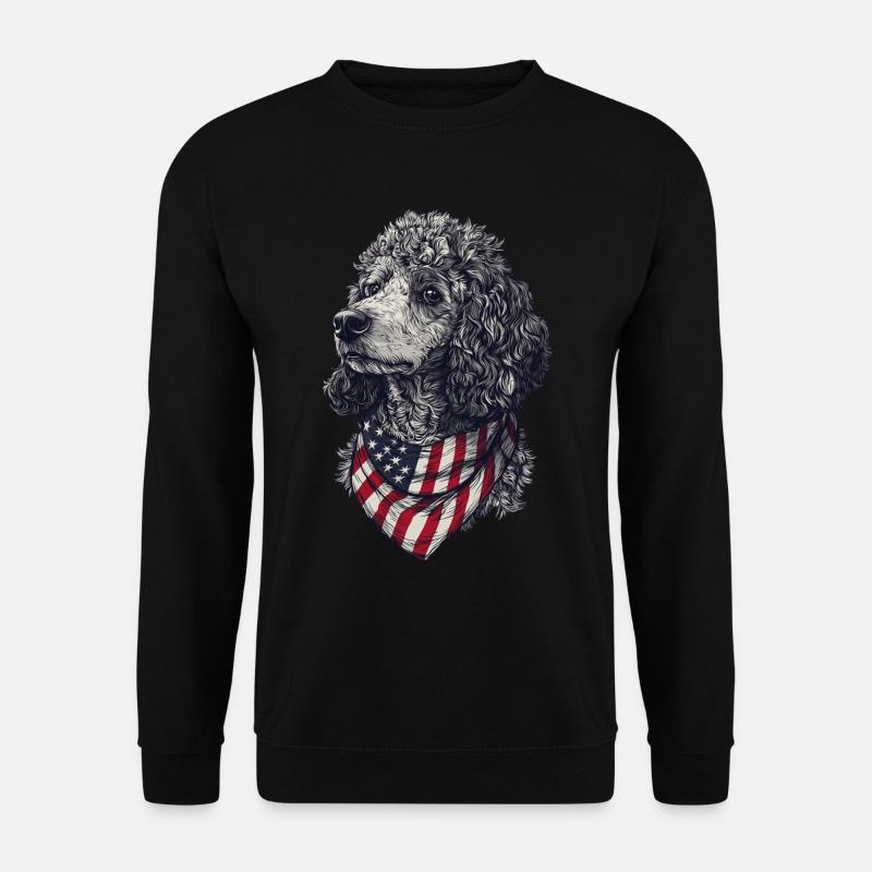 Pudel - Unisex Pullover - Schwarz