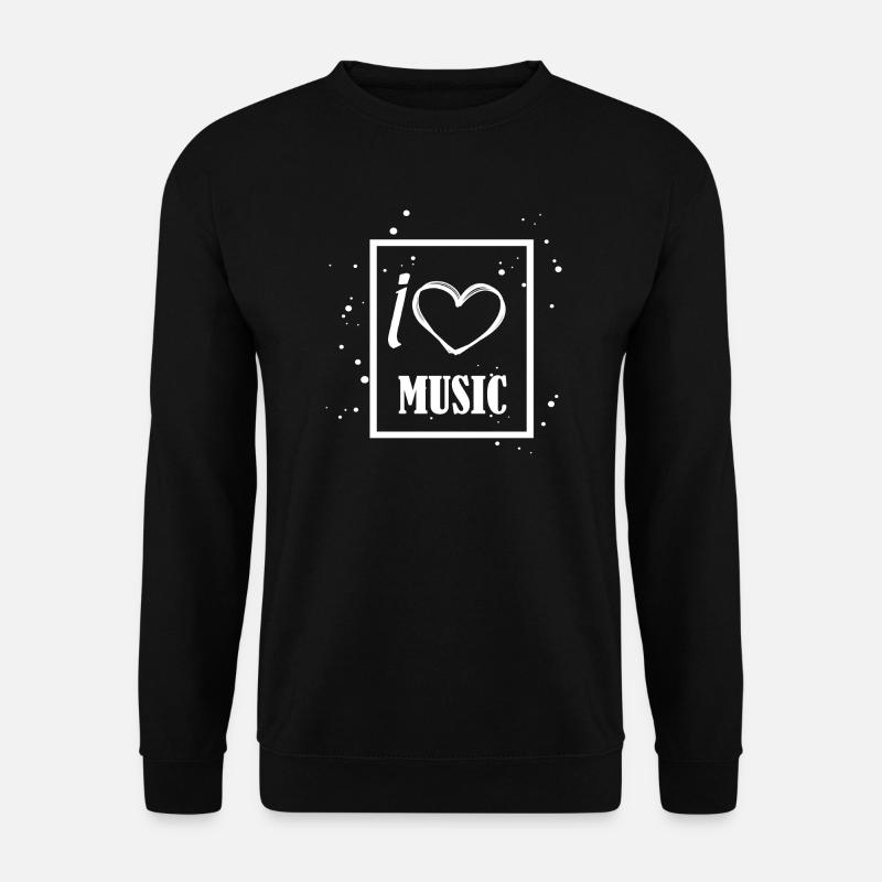 Musikfreak Geschenk - Unisex Pullover - Schwarz