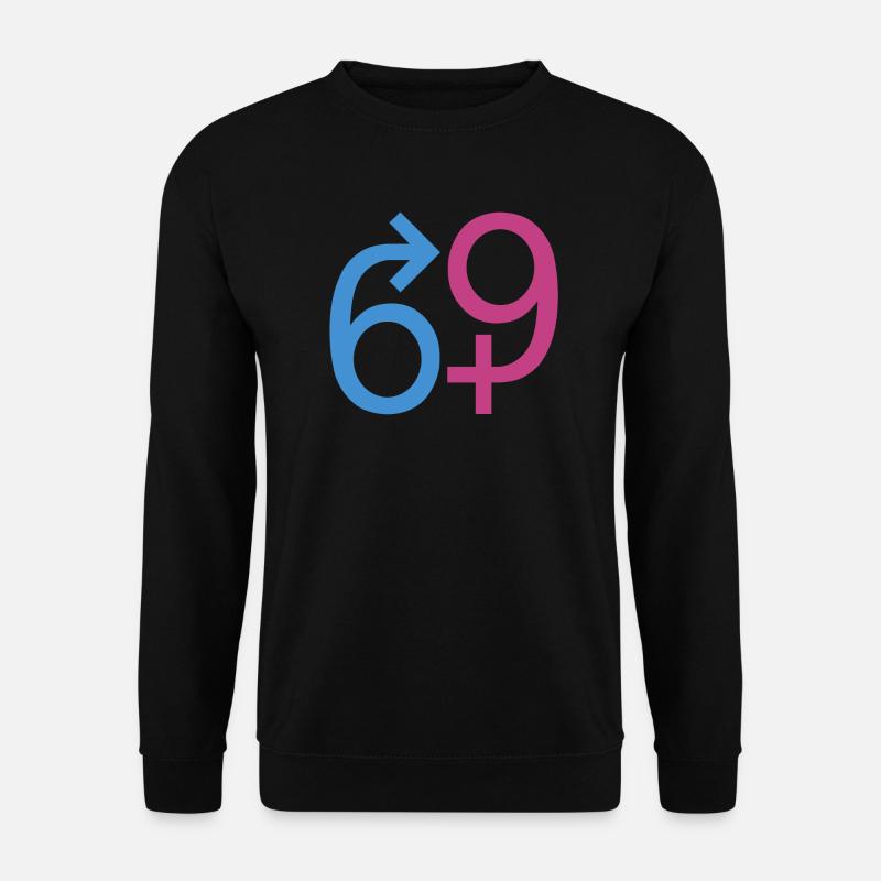 69 Hetero - Unisex Pullover - Schwarz