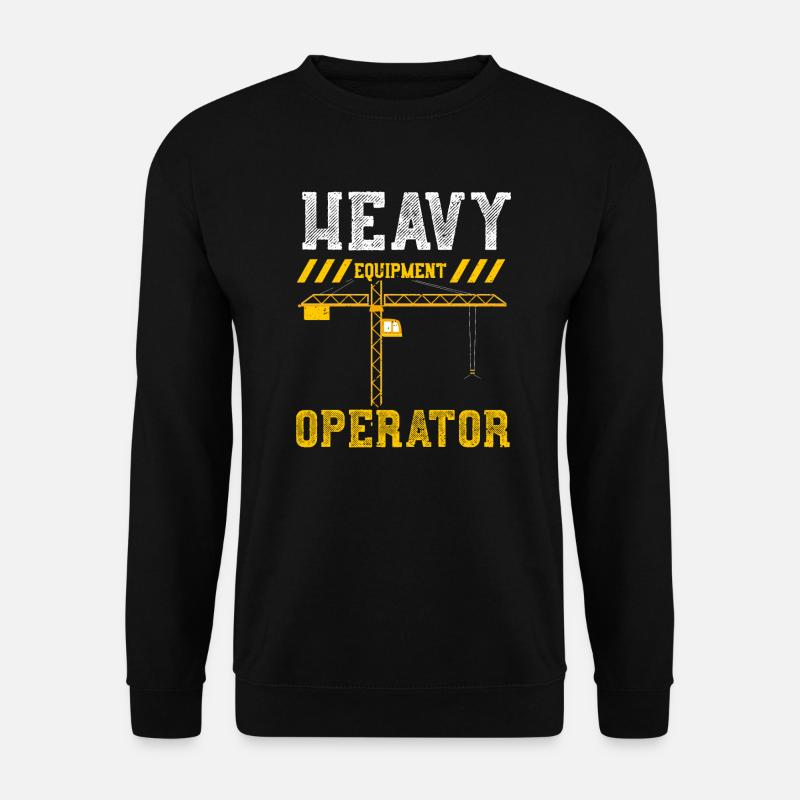 Heavy Equipment Operator - Unisex Pullover - Schwarz