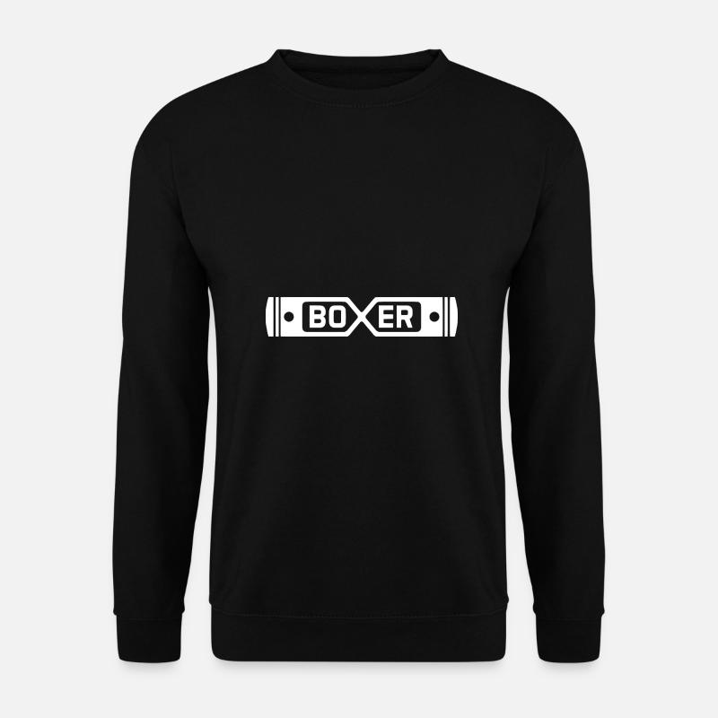 Boxer engine vintage vehicle motorcycle gift idea - Unisex Sweatshirt - black
