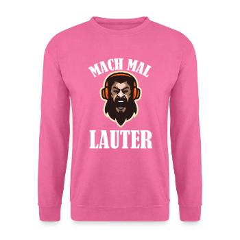 DJ - Unisex Pullover - Pink - Vorne