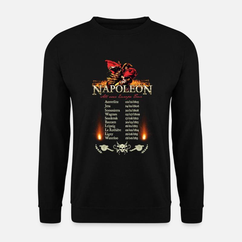 Napoleon European Tour T-Shirt Design - Unisex Pullover - Schwarz