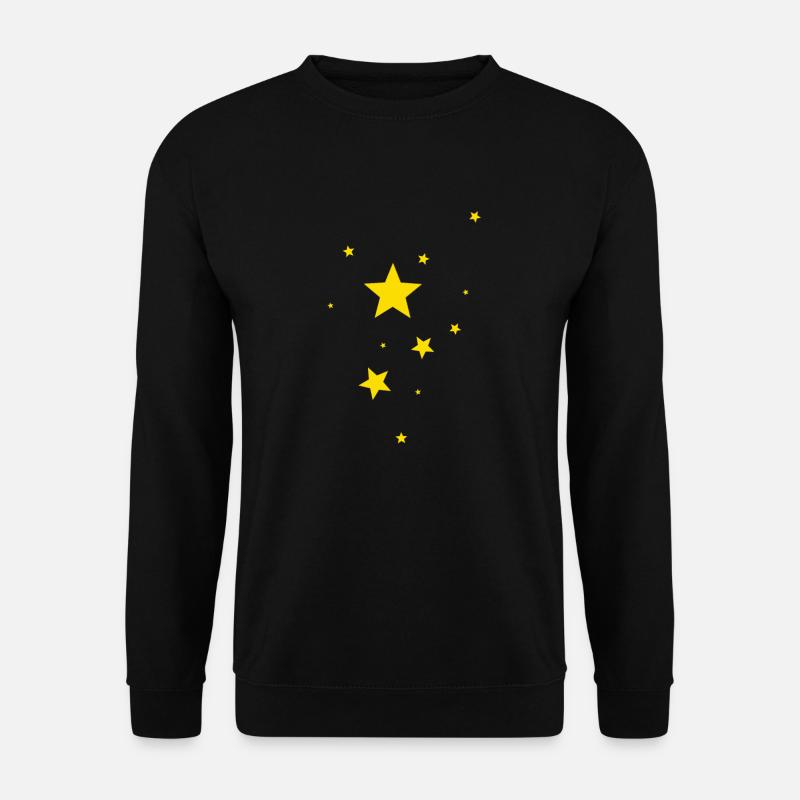 Sterne - Unisex Pullover - Schwarz