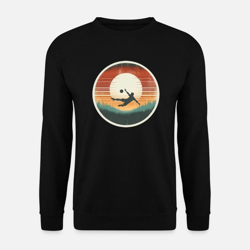Fussball Fußball Fußballer - Unisex Pullover - Schwarz