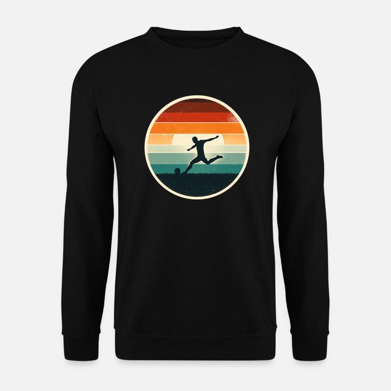 Fussball - Unisex Pullover - Schwarz