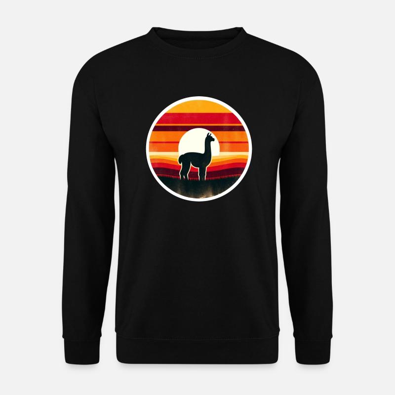 alpaca - Unisex Sweatshirt - black