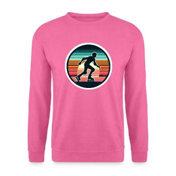 Inline Skating - Unisex Pullover - Pink - Vorne