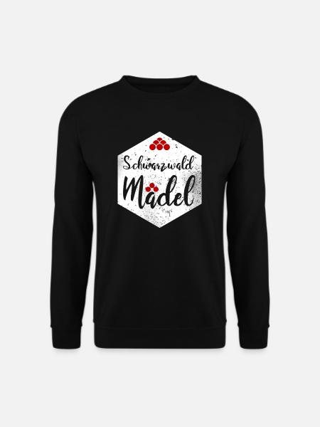 Schwarzwaldmädel - Unisex Pullover - Schwarz