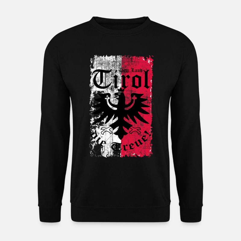 Tirol - Unisex Pullover - Schwarz
