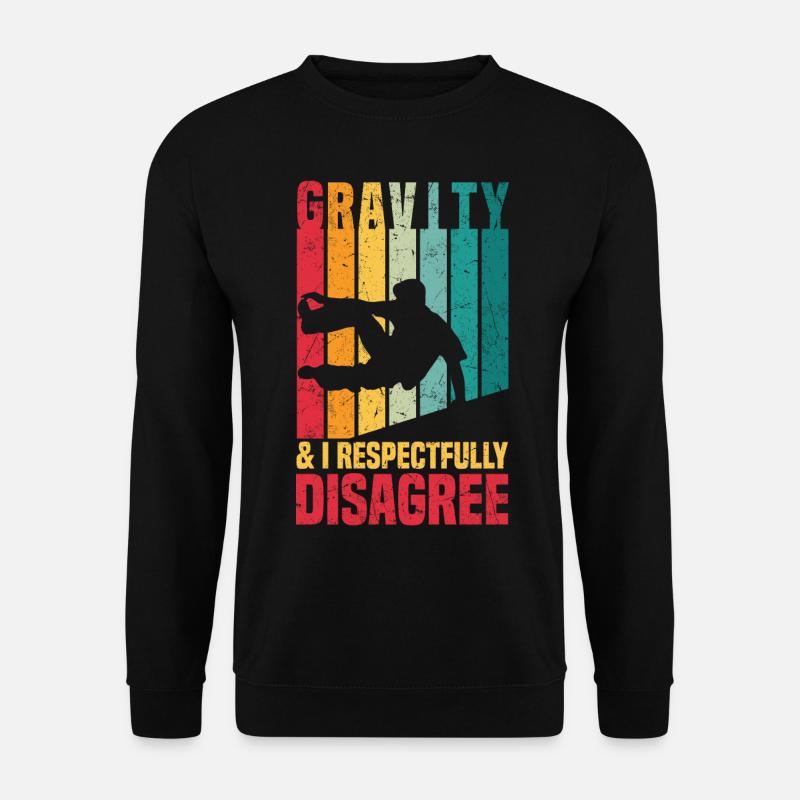 Parkour - Unisex Pullover - Schwarz