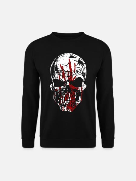 Horror Zombie Totenschädel - Unisex Pullover - Schwarz