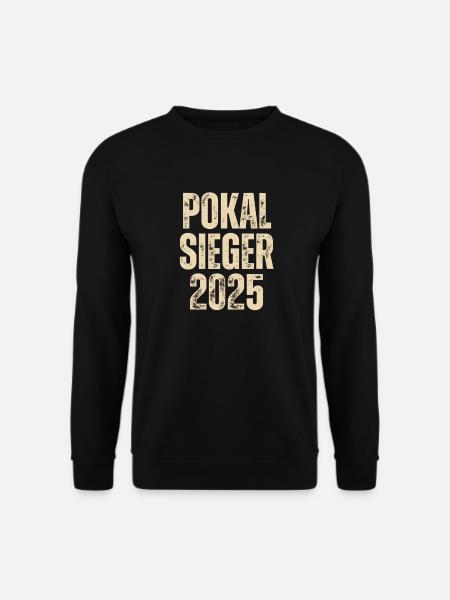 POKALSIEGER 2025 - Unisex Pullover - Schwarz
