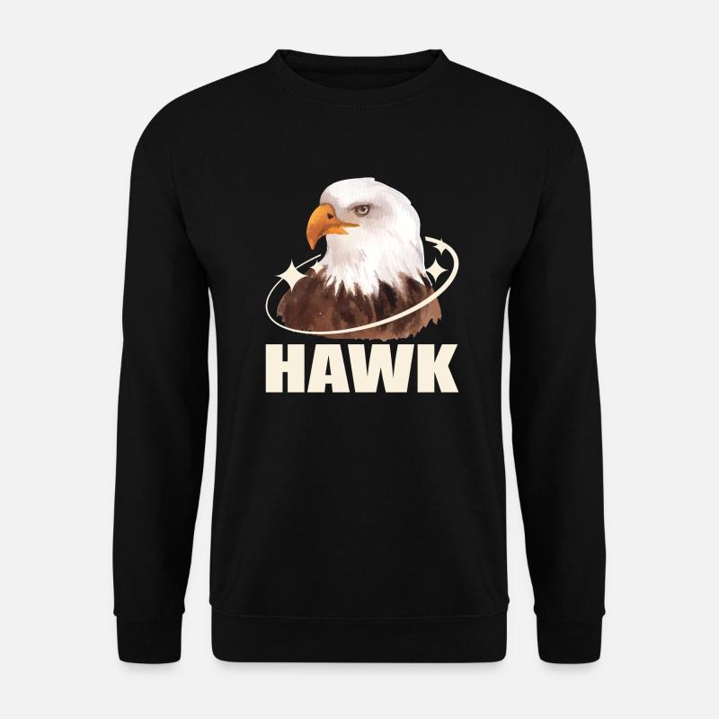 Habicht - Unisex Pullover - Schwarz