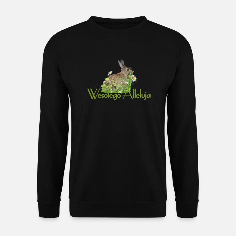Frohe Ostern - Unisex Pullover - Schwarz