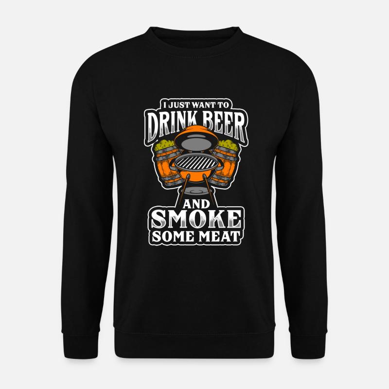 BBQ Grillmaster Grill King - Unisex Sweatshirt - black