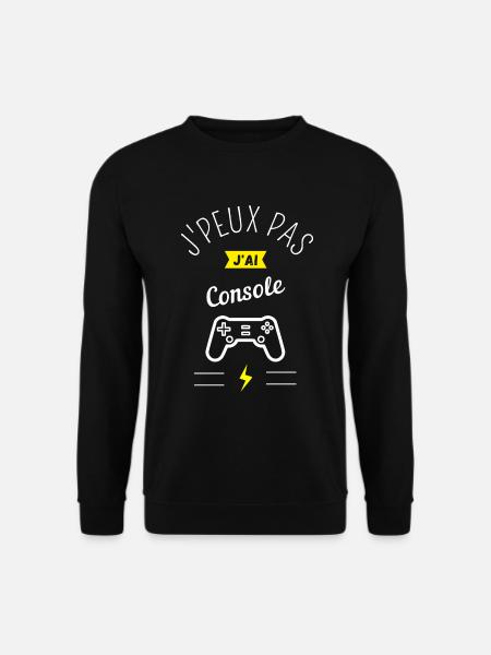 Cadeau J'Peux Pas J'AI Console - Sweat-shirt Unisexe - noir