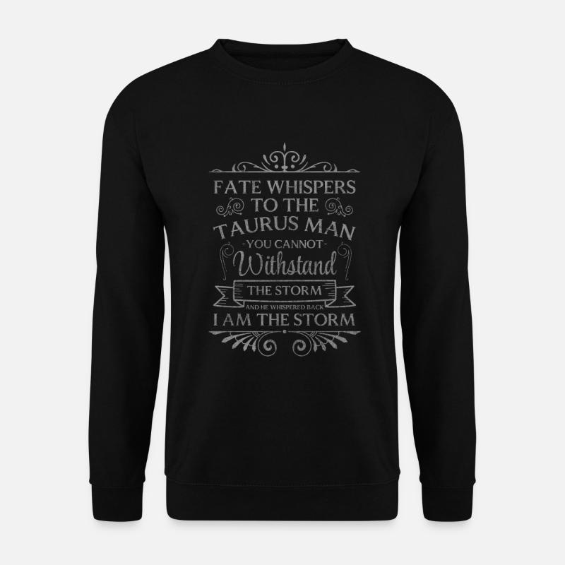 Taurus Element April Birth Month - Unisex Sweatshirt - black