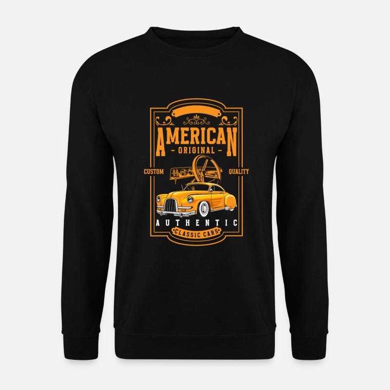 Oldtimer Klassiker Alt - Unisex Pullover - Schwarz
