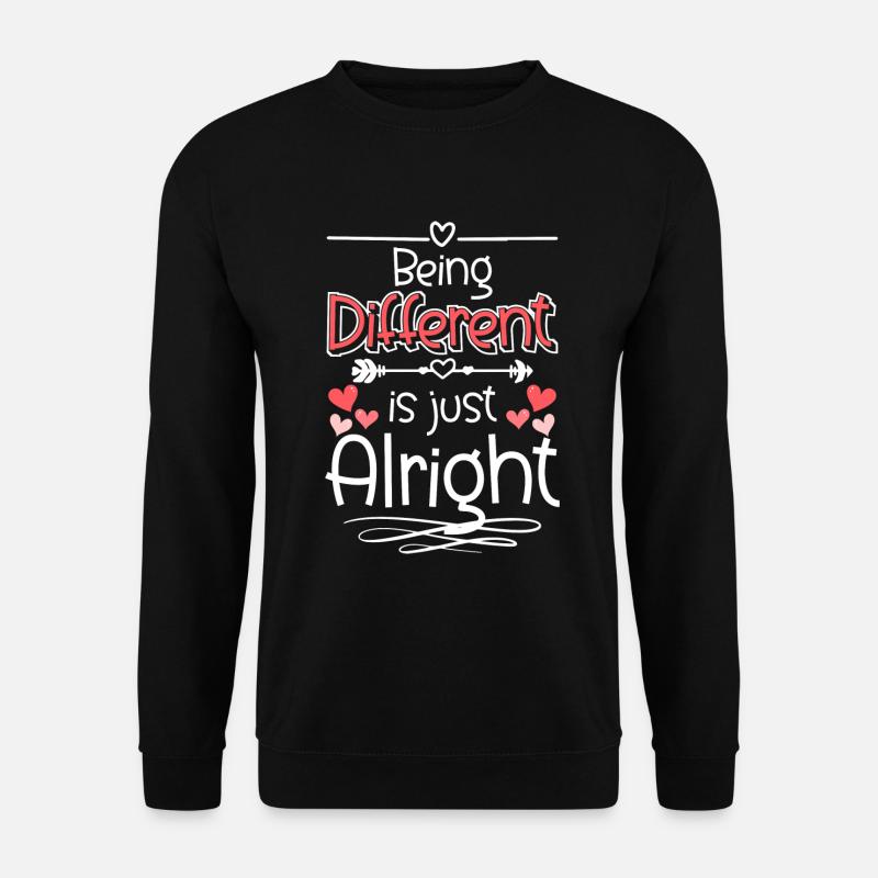 Perfect Rainbow Creative Style - Unisex Sweatshirt - black