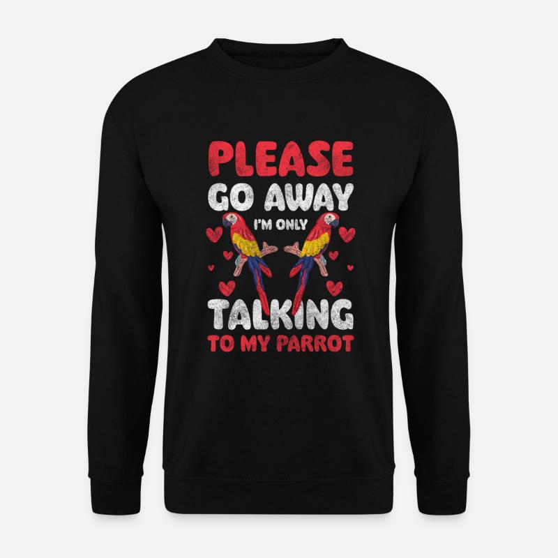 Macaw Beak Exotic - Unisex Sweatshirt - black