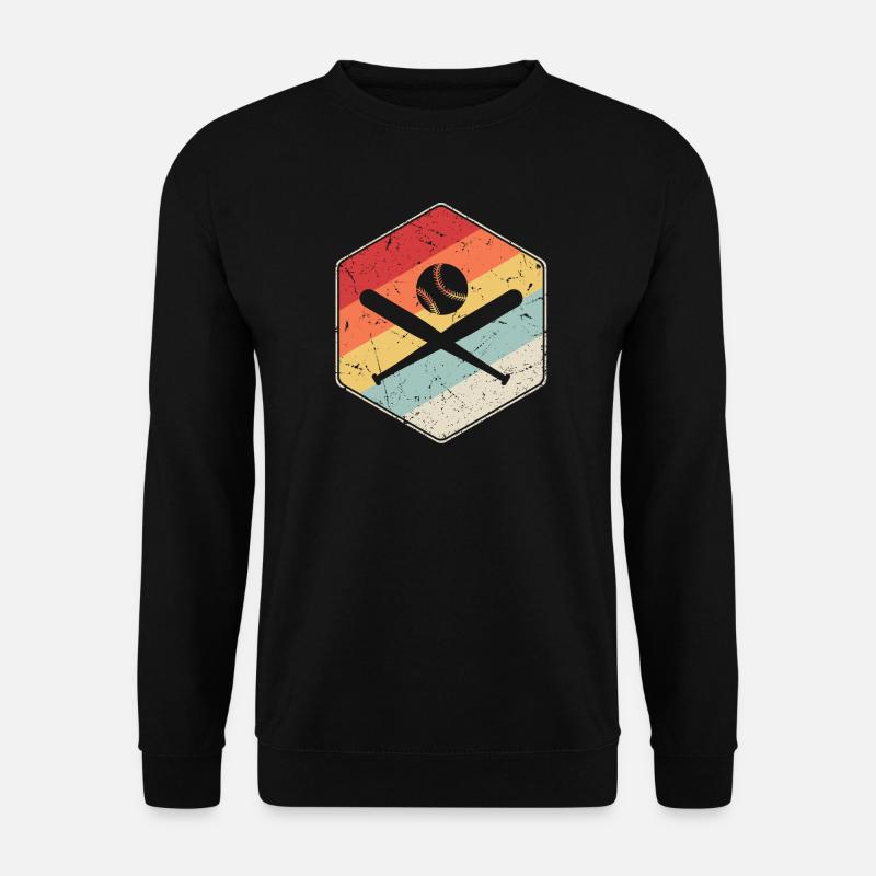 Baseball Player Baseballer Baseball - Unisex Sweatshirt - black