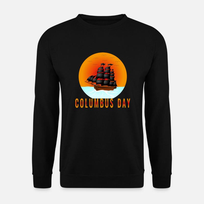 Columbus day - Unisex Sweatshirt - black
