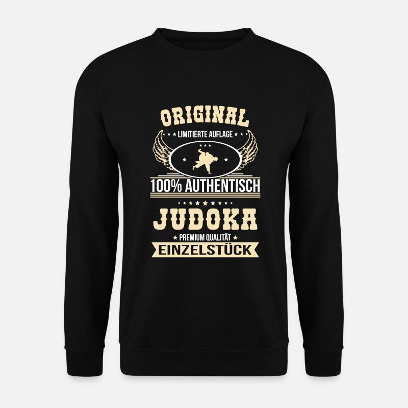 Judoka - Original 100% Authentisch - Unisex Pullover - Schwarz