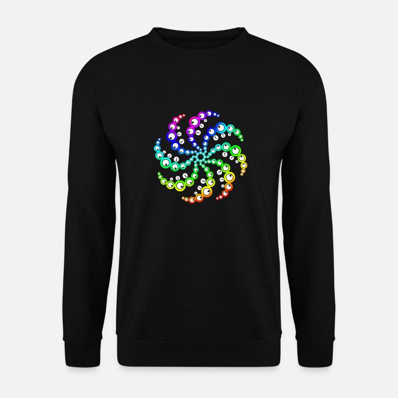 grain circle - Unisex Sweatshirt - black