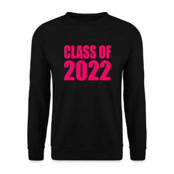 Class of 2022 - Unisex Pullover - Schwarz - Vorne - Alina (178cm) & Michal (187cm)